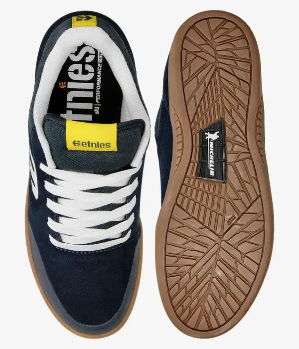Etnies Marana Shoes - Navy/Gum/Yellow ETNIES