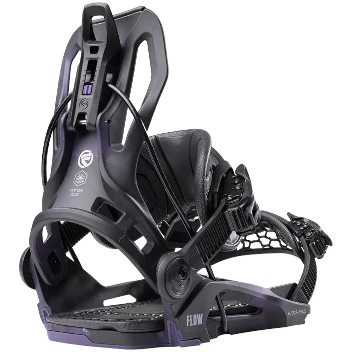 Flow Mayon-Plus Women's Bindings - Black/Plum FLOW