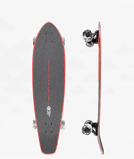 Globe The All-Time 35 Inch Red Flames Longboard GLOBE