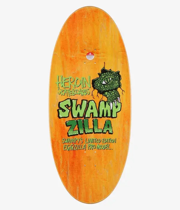 Heroin Swamp-Zilla 13.0 Shape Deck HEROIN