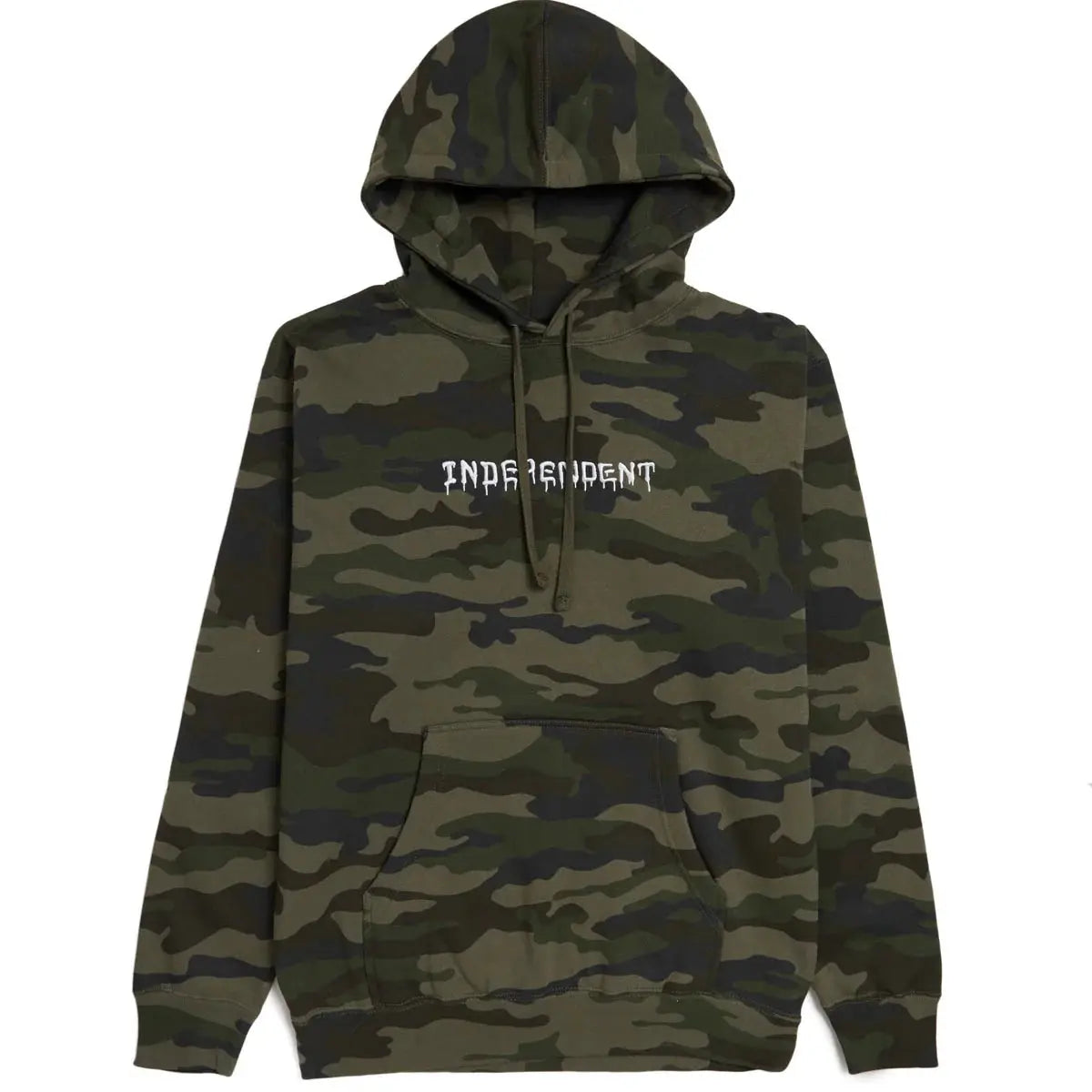 Independent camo hoodie hot sale