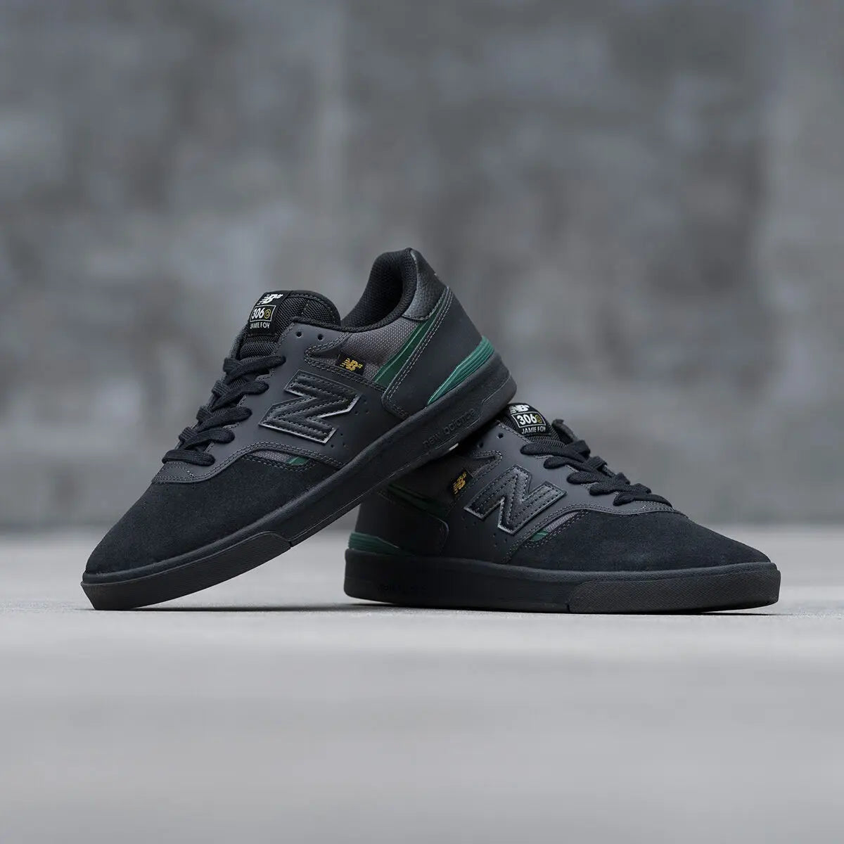 New Balance 306 Shoes - Black/Green New Balance