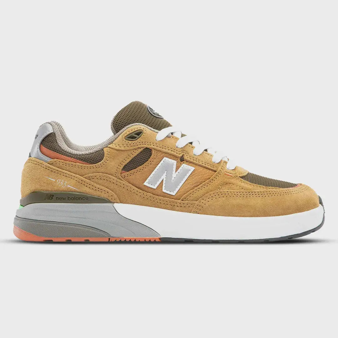 New Balance Numeric Andrew Reynolds 933 Shoe - Brown New Balance