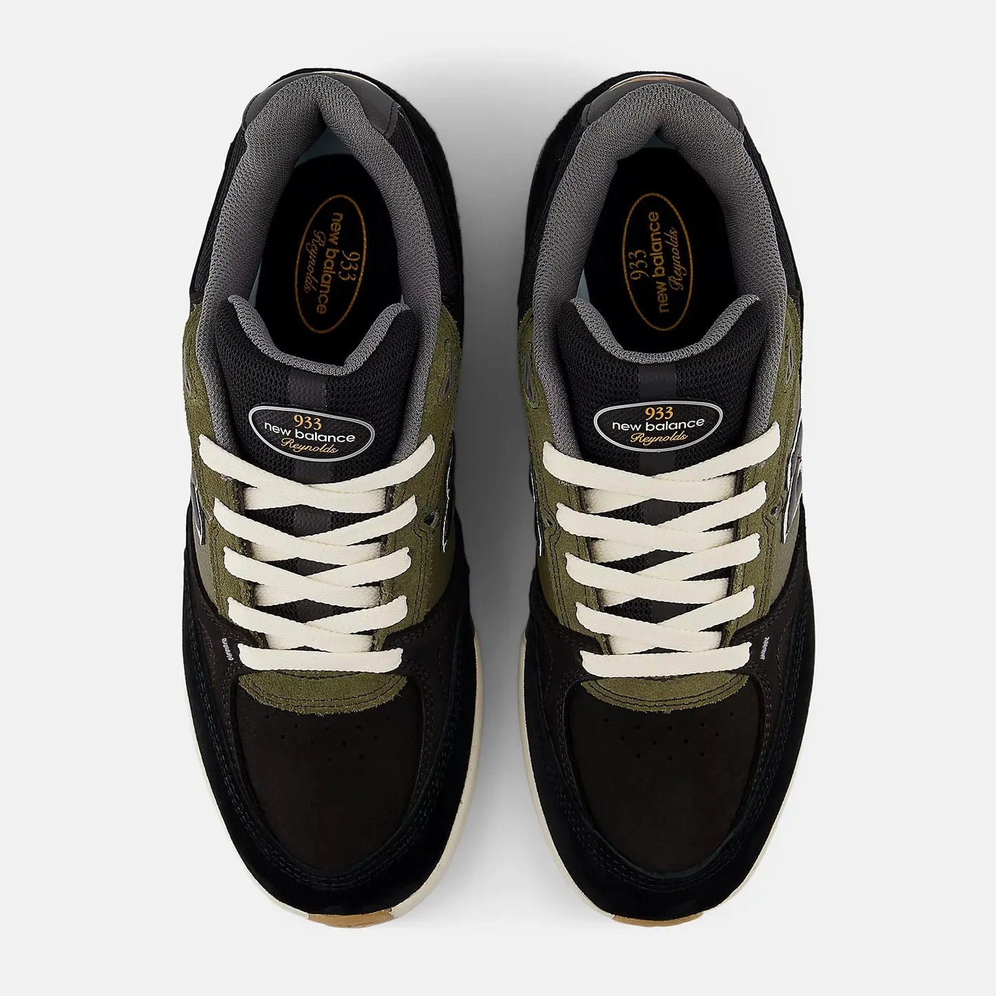 New Balance Numeric Andrew Reynolds 933 Shoes - Black/Green New Balance