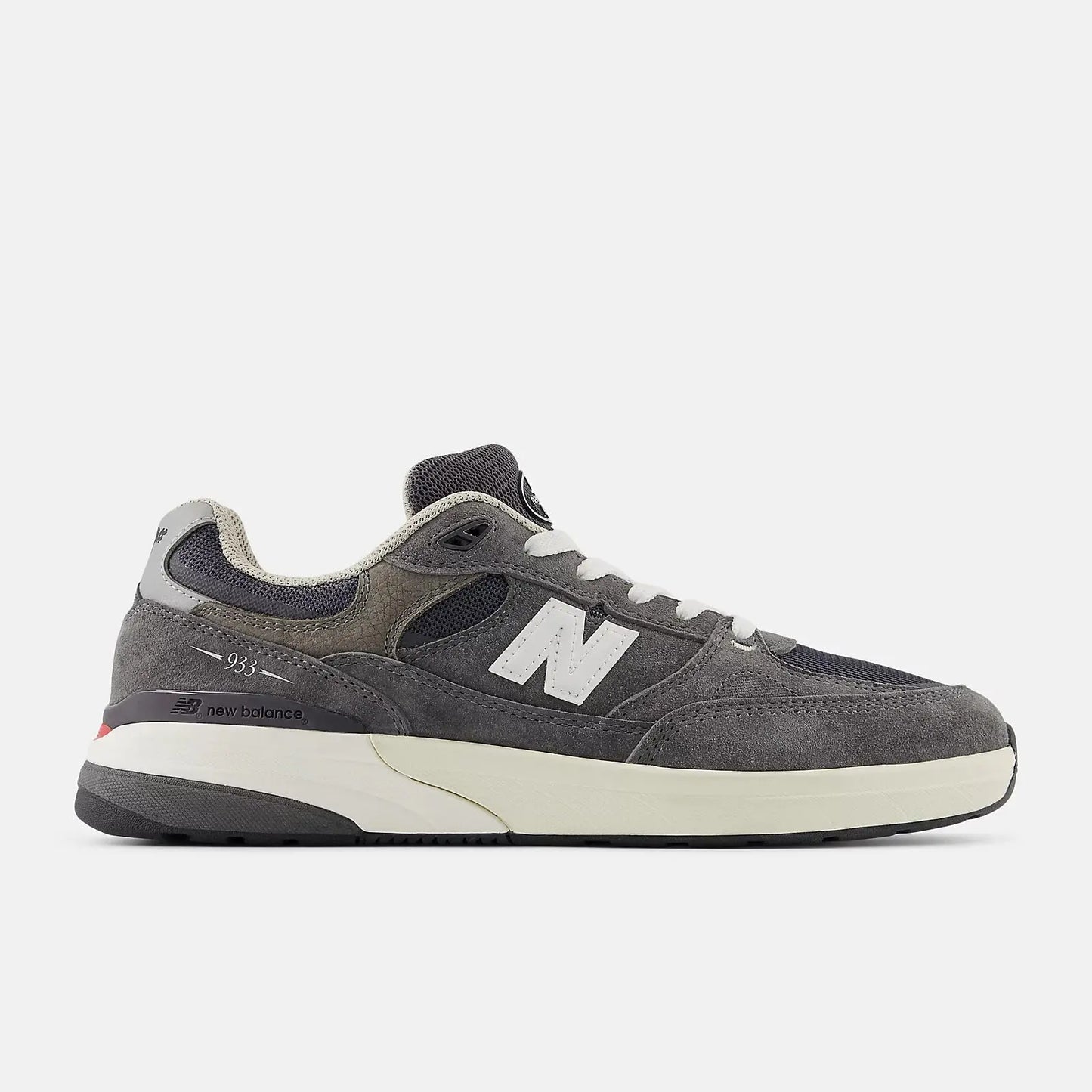 New Balance Numeric Andrew Reynolds 933 Shoes - Grey/White New Balance