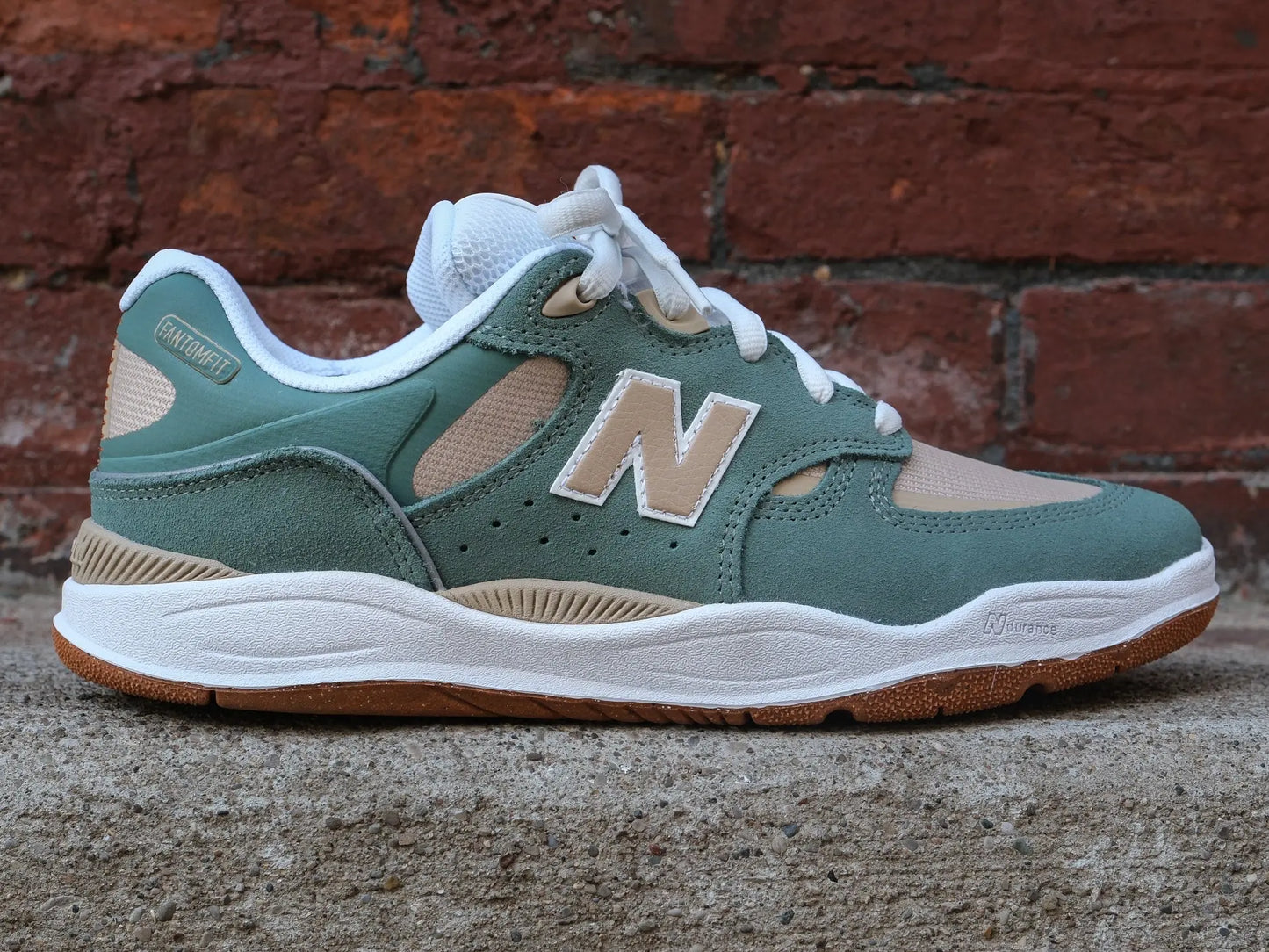 New Balance Numeric Tiago Lemos 1010 Shoes - Green Beige New Balance
