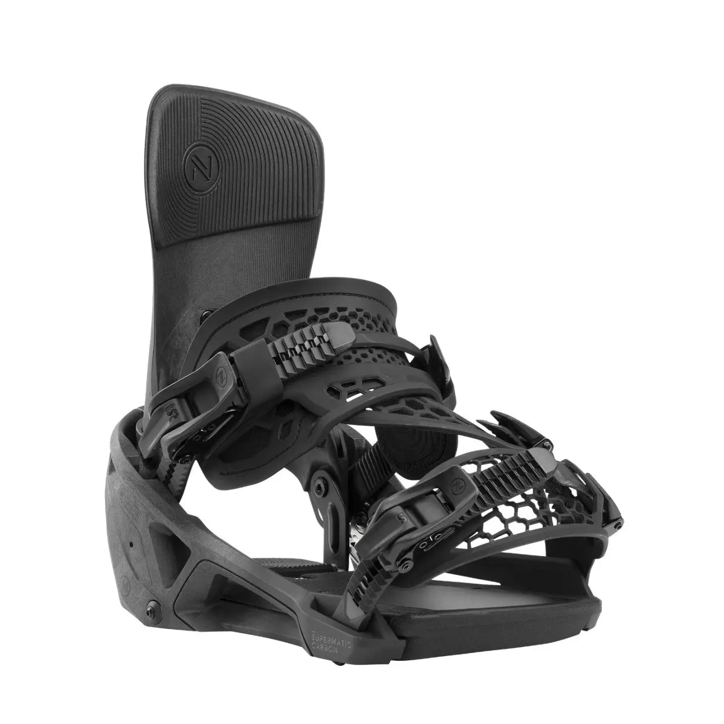 Nidecker Supermatic Bindings 2025 - Carbon Black NIDECKER