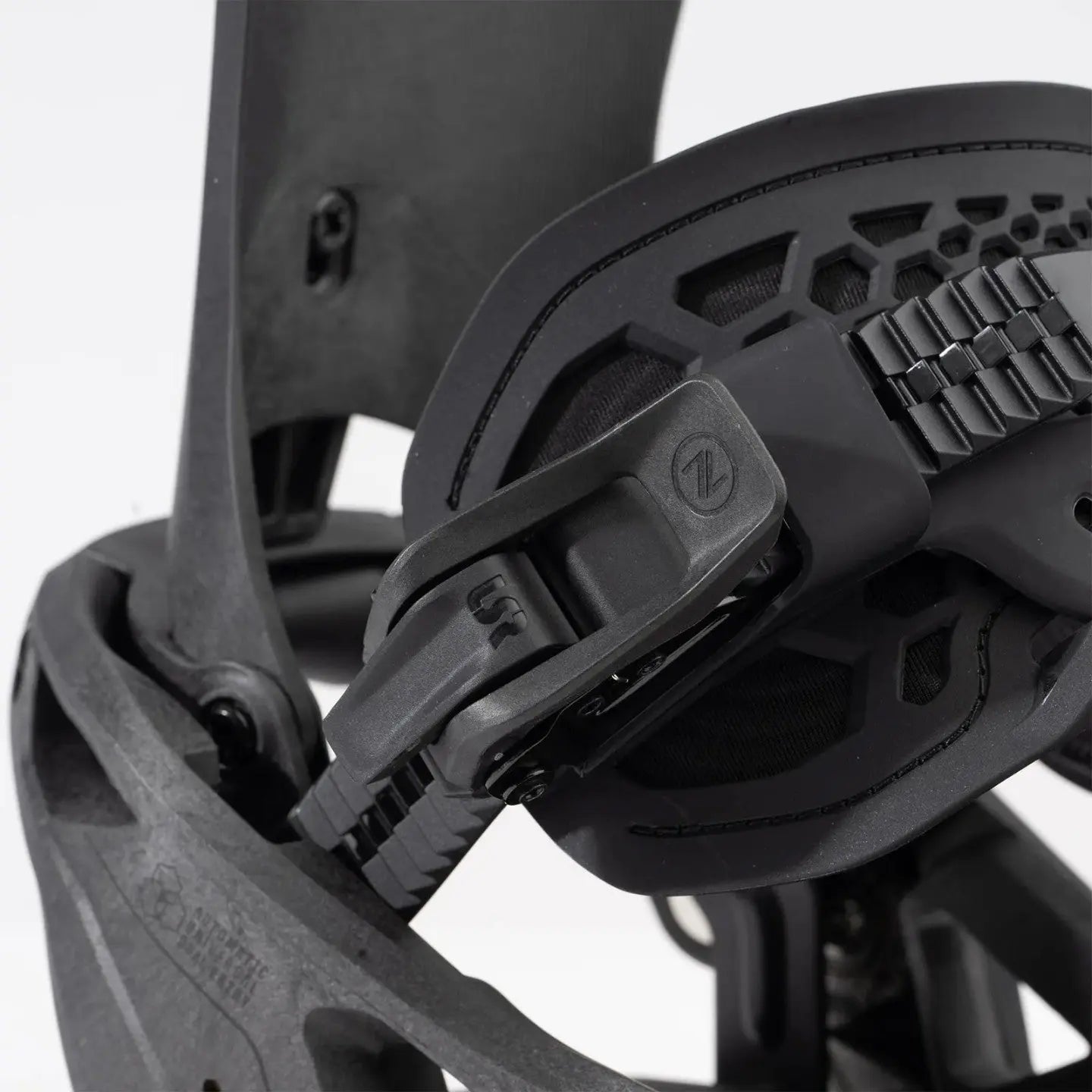 Nidecker Supermatic Bindings 2025 - Carbon Black NIDECKER