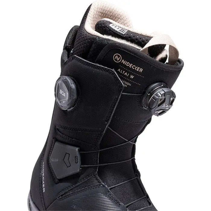 Nidecker Women's Altai Snowboard Boots - Black NIDECKER