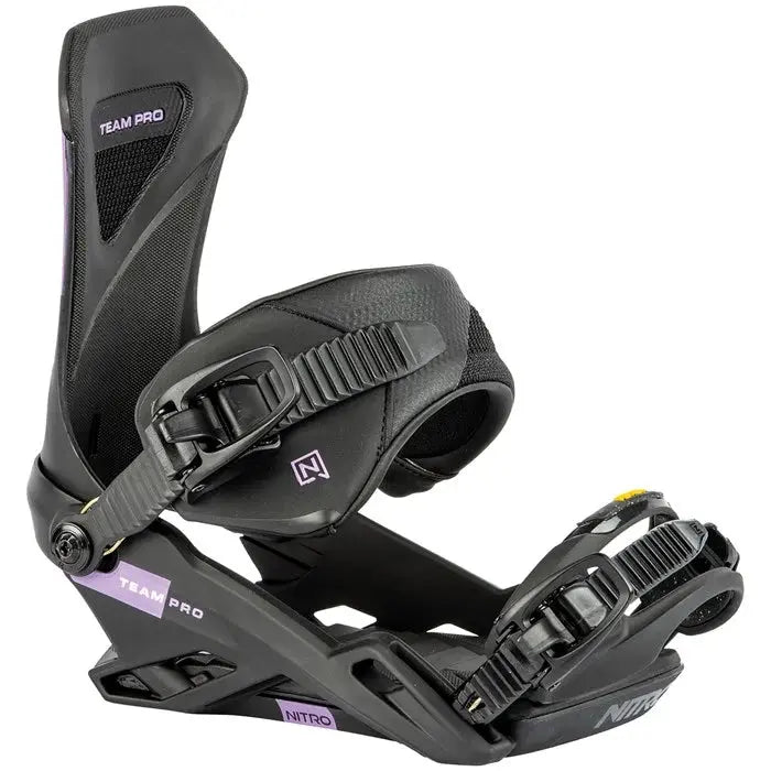 Nitro Team Pro Bindings - Purple/Black/Gold NITRO