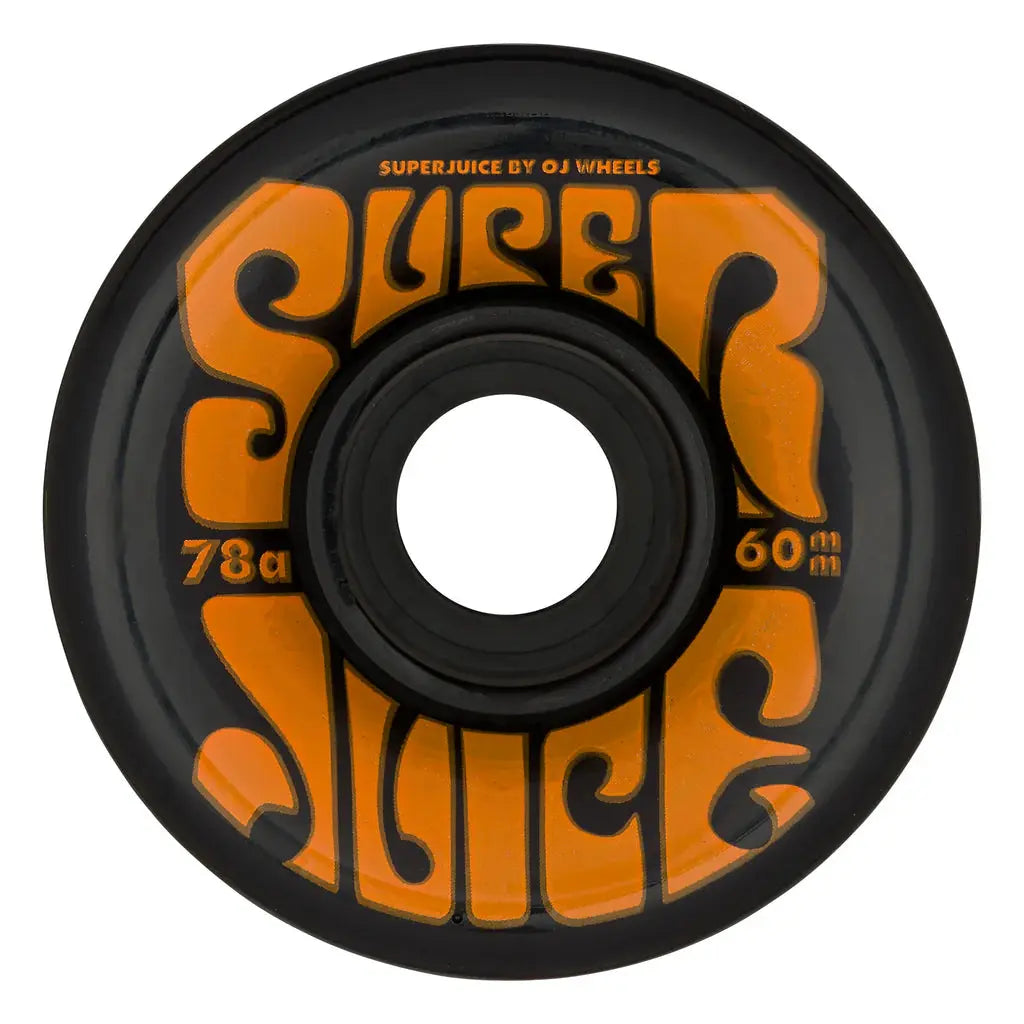 OJs Super Juice 78A 60mm Wheels Black OJS