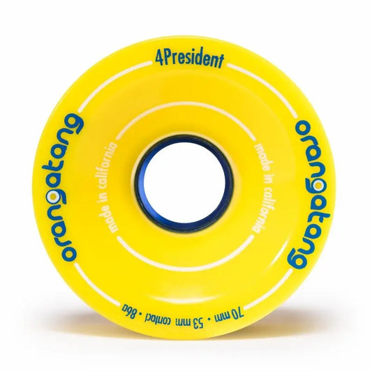 ORANGATANG IN HEAT 75mm 86A WHEELS ORANGATANG