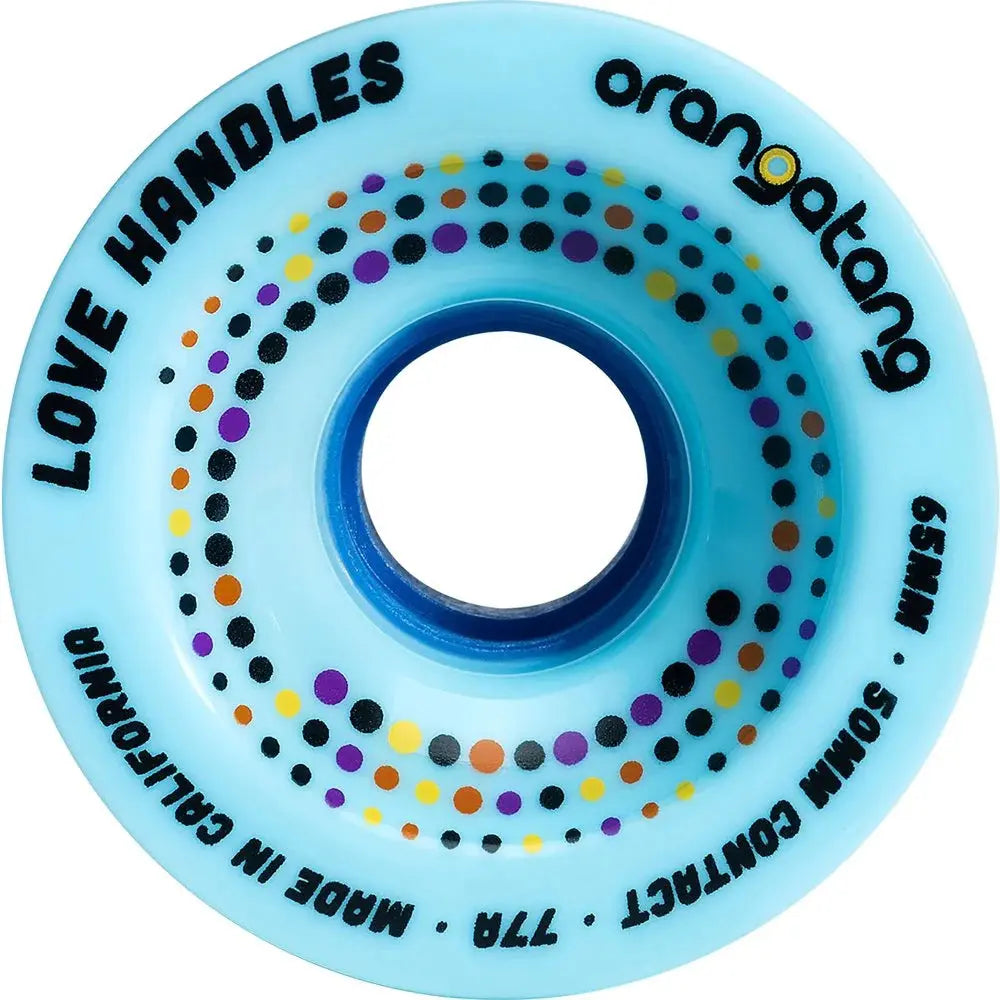 ORANGATANG LOVE HANDLES 65mm 77A WHEELS ORANGATANG