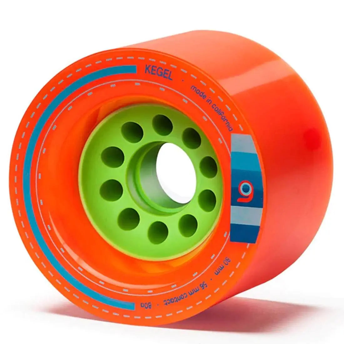 Orangatang Kegel 80mm 80A Wheels - Orange ORANGATANG