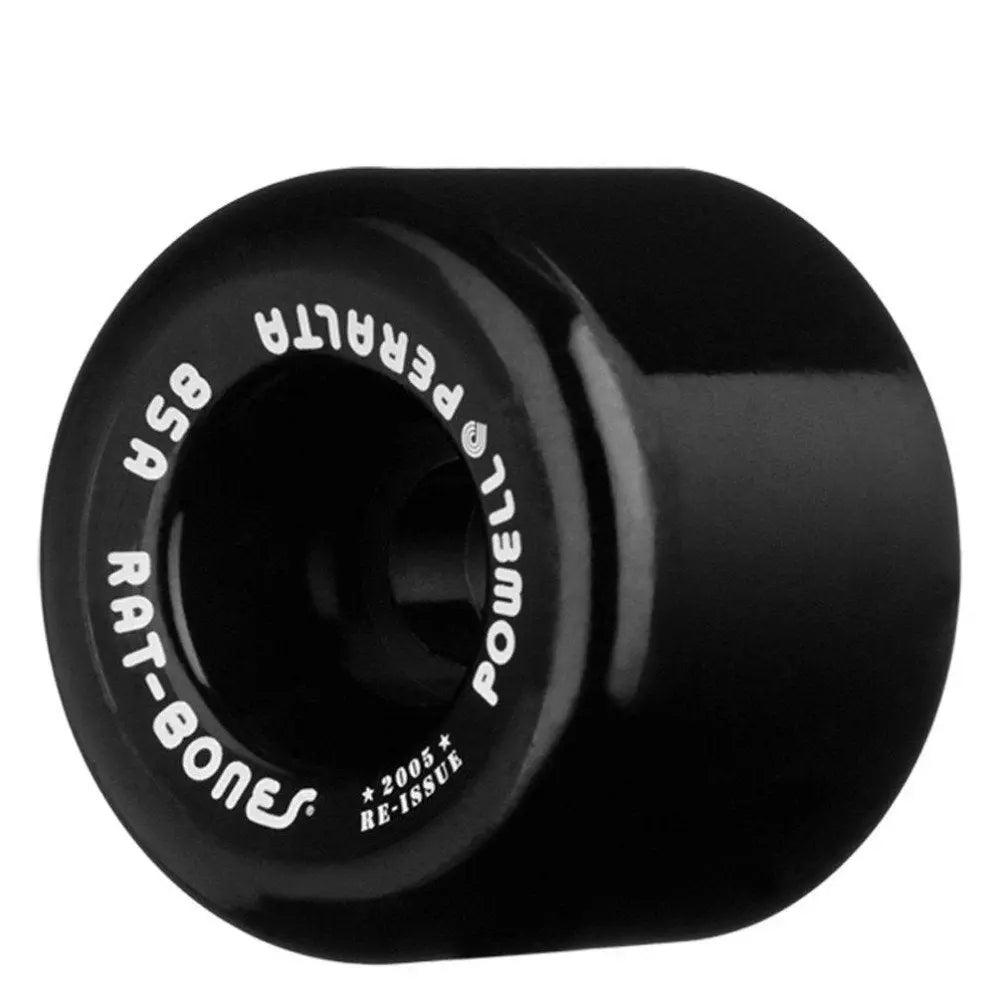 Powell Peralta Rat Bones 60mm 85A Wheels - Black POWELL PERALTA