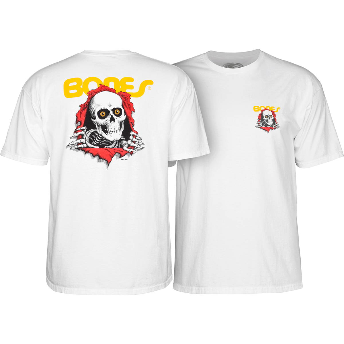 Powell Peralta Ripper Tee - White POWELL PERALTA