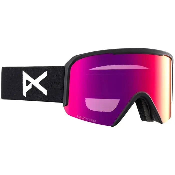 Anon Nesa MFI Goggles - Blk/Prcv Sun Red ANON