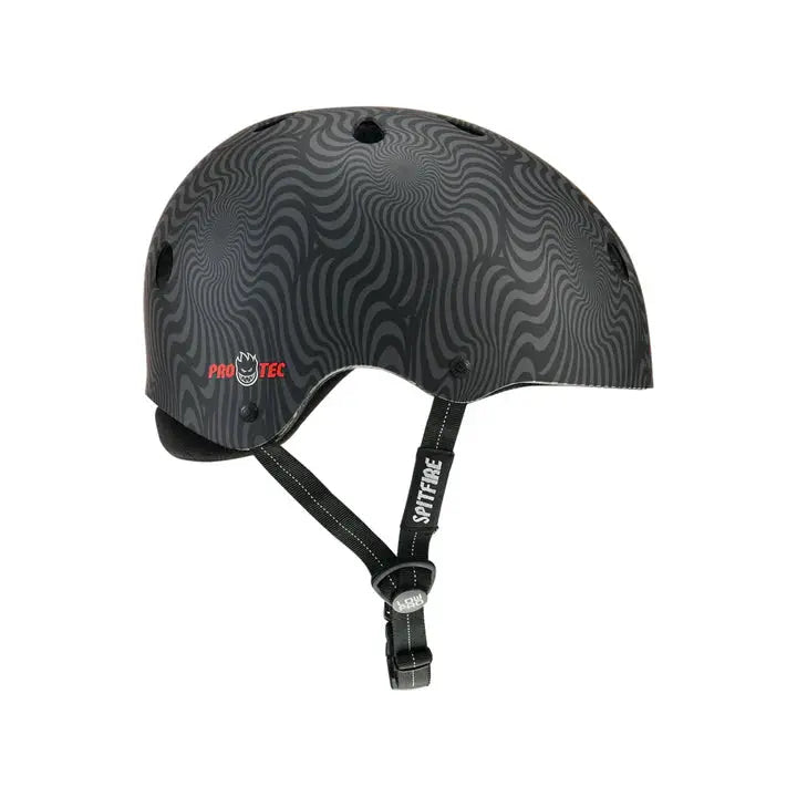 Pro-Tec Low Pro Spitfire Helmet - Black Swirl PRO TEC