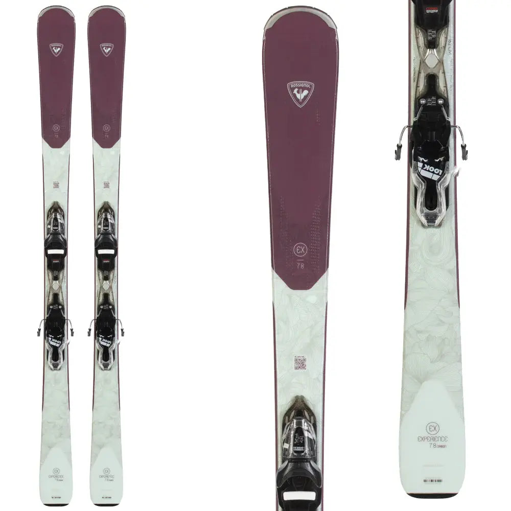 ROSSIGNOL WOMEN'S EXPERIENCE W 78 CA XP10 SKIS ROSSIGNOL