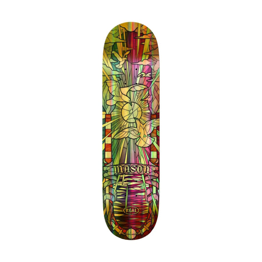 Real Mason Gold Foil Holographic Cathedral 8.25 Deck REAL