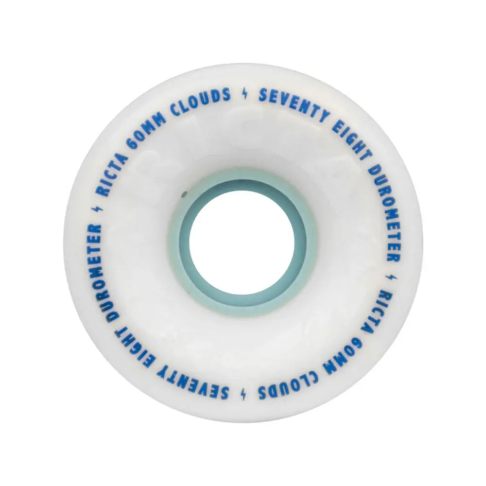 Ricta Clouds 78A 60mm Wheels - White/Blue RICTA