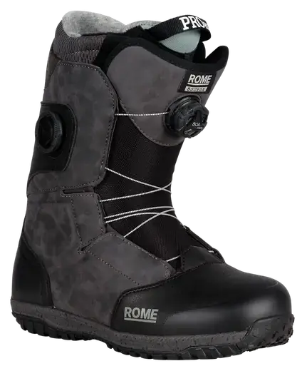 Rome Bodega Hybrid Boa Snowboard Boots - Black ROME