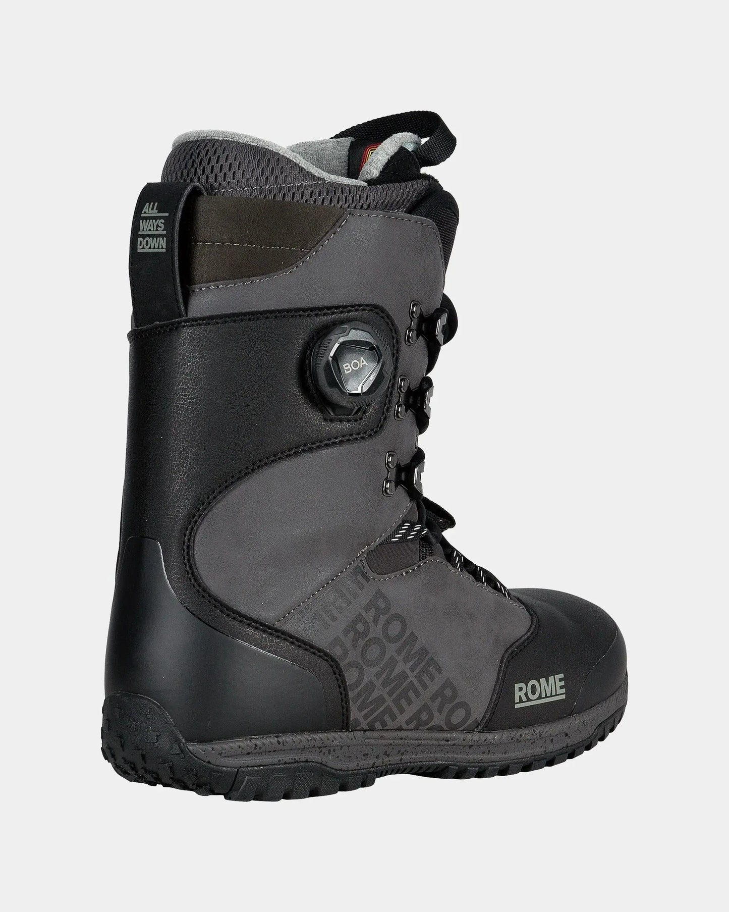 Rome Bodega Hybrid Boa Snowboard Boots - Black ROME