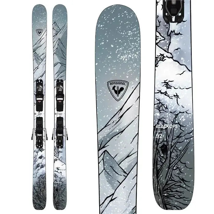 Rossignol Blackops 92 XP11 GW B93 Ski Set ROSSIGNOL