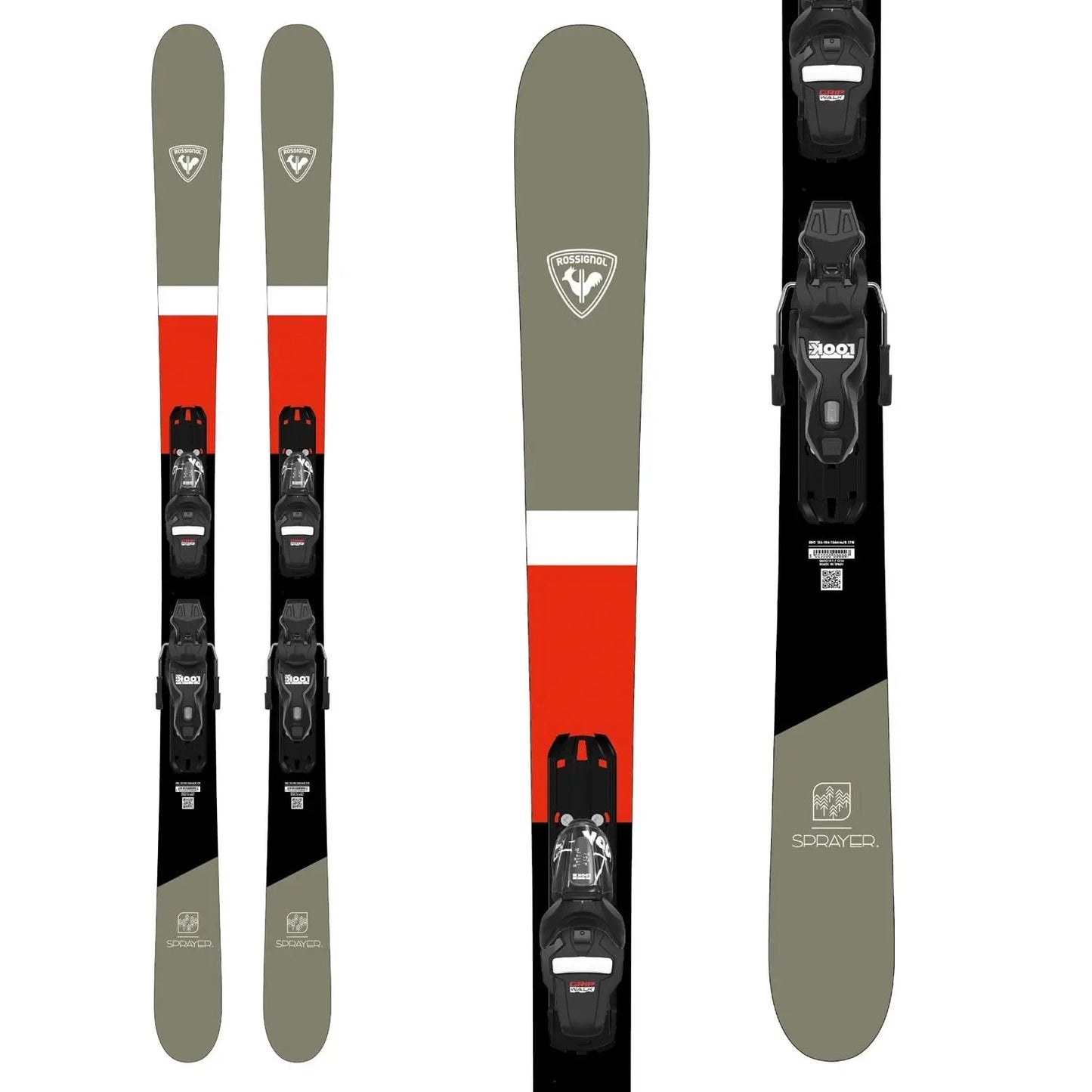 Rossignol Sprayer XP10 GW B83 Skis ROSSIGNOL