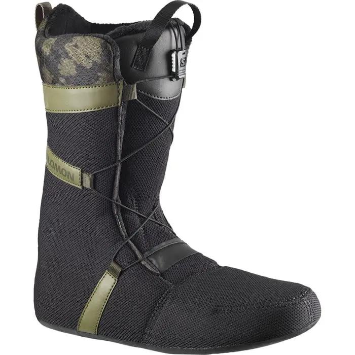Salomon Launch Boa SJ Boots - Black/Olive SALOMON