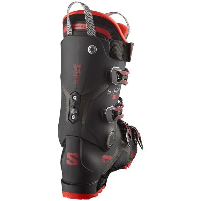 Salomon S/Pro HV 100 GW Ski Boots - Black/Red/Beluga SALOMON