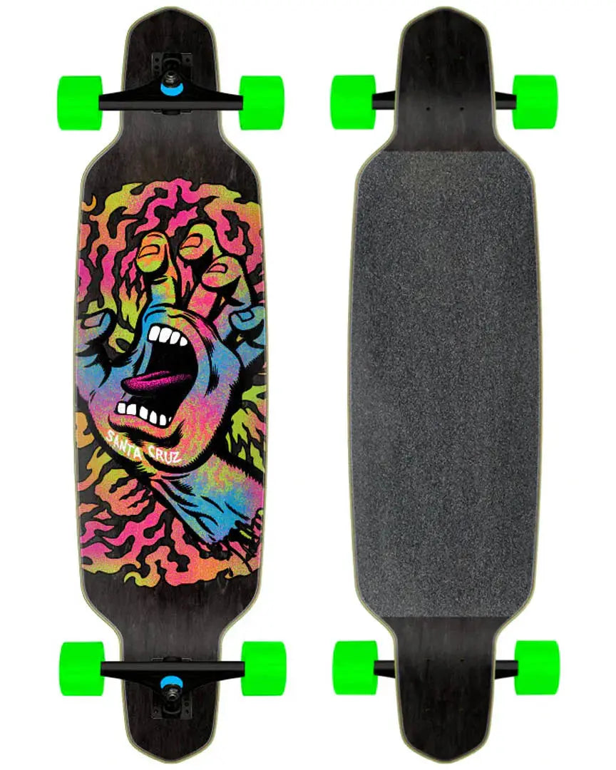 Santa Cruz Drop Down Obscure Hand 37.52 Longboard SANTA CRUZ