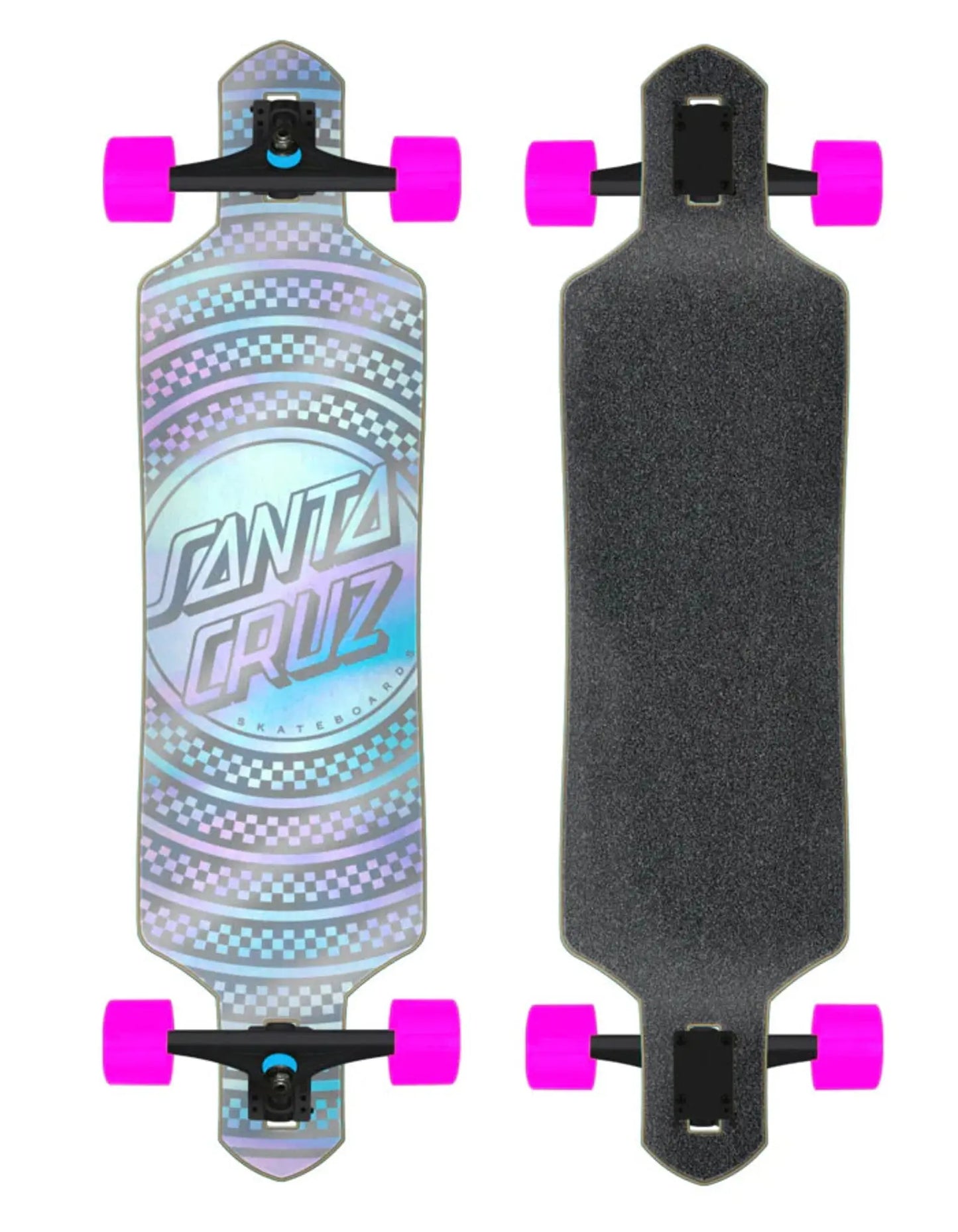 Santa Cruz Drop Thru Prismatic Dot 36in Longboard SANTA CRUZ