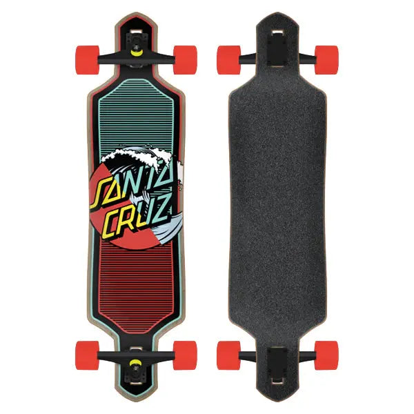 Santa Cruz Drop Thru Wave Dot Splice 36in Longboard SANTA CRUZ