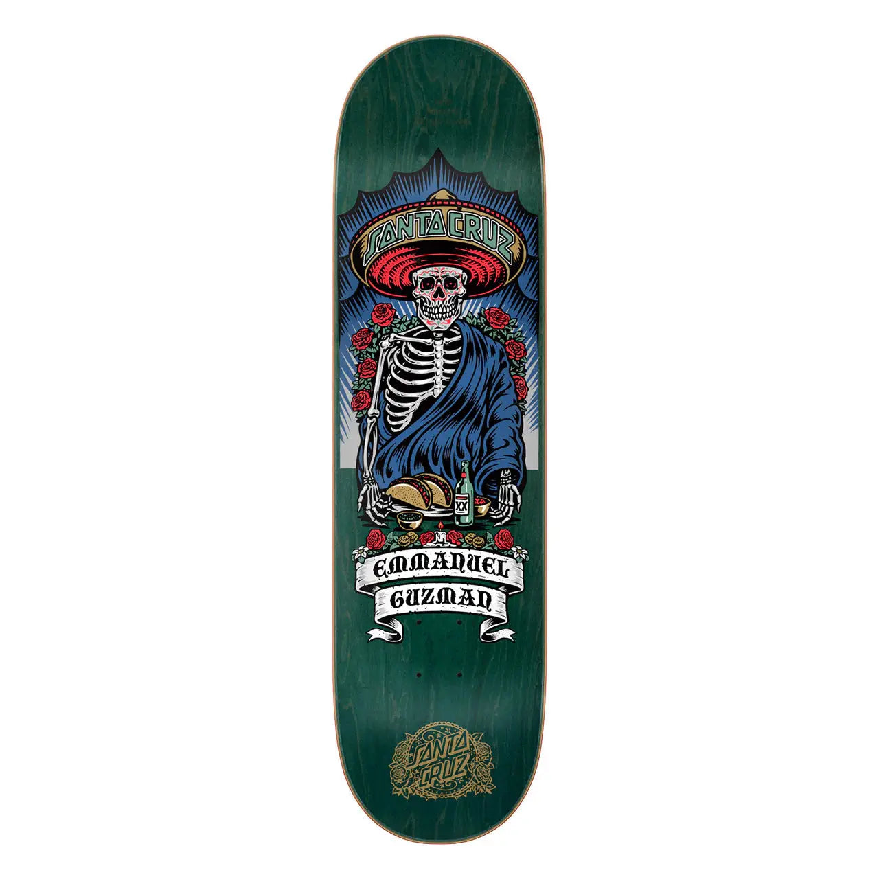 Santa Cruz Guzman Dine with Me 8.27 Skate Deck SANTA CRUZ