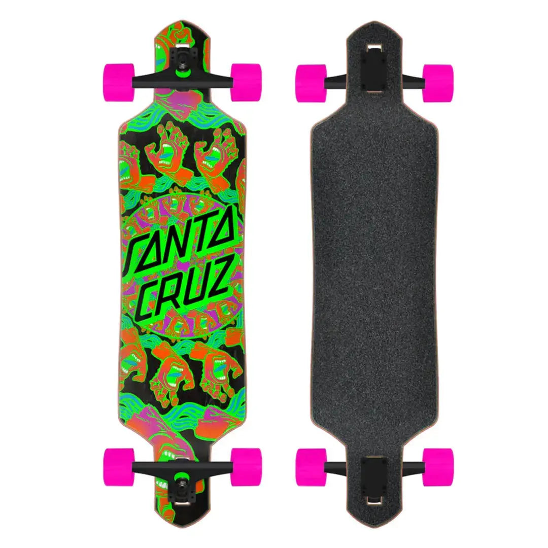 Santa Cruz Mandala Hand Drop Thru 36 Inch Longboard SANTA CRUZ