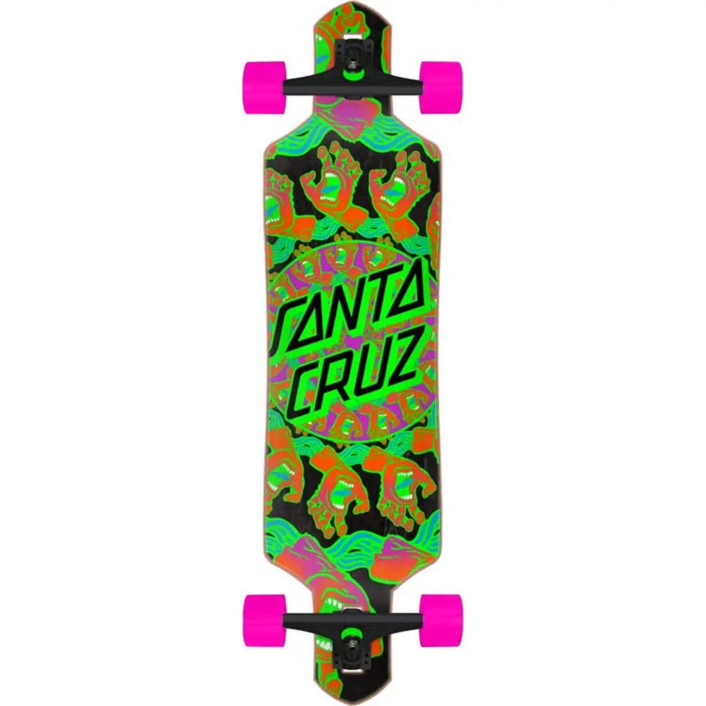 Santa Cruz Mandala Hand Drop Thru 36 Inch Longboard SANTA CRUZ