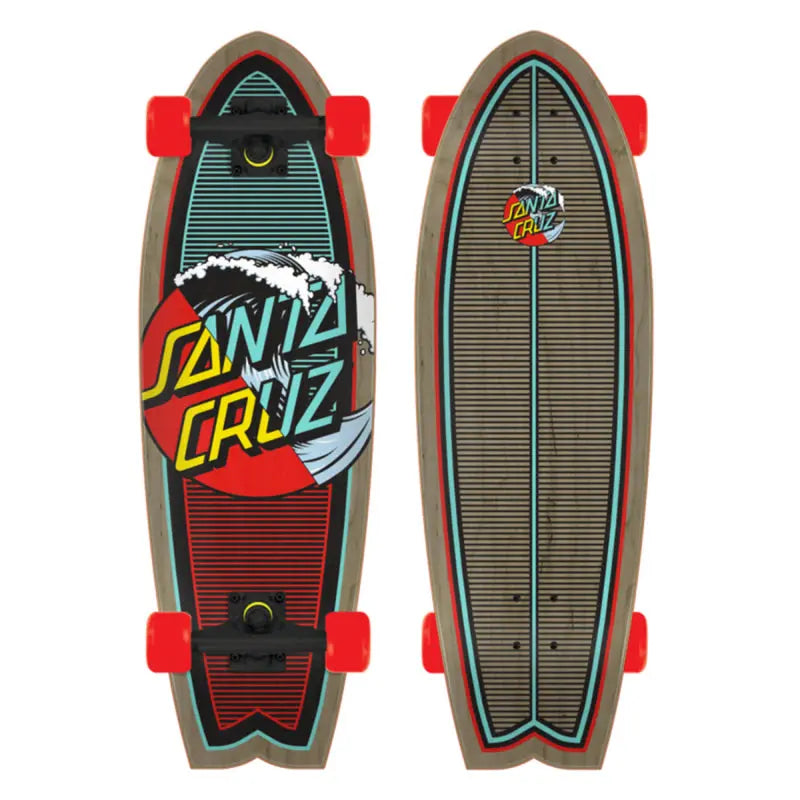 Santa Cruz Shark Classic Wave Splice cruiser SANTA CRUZ