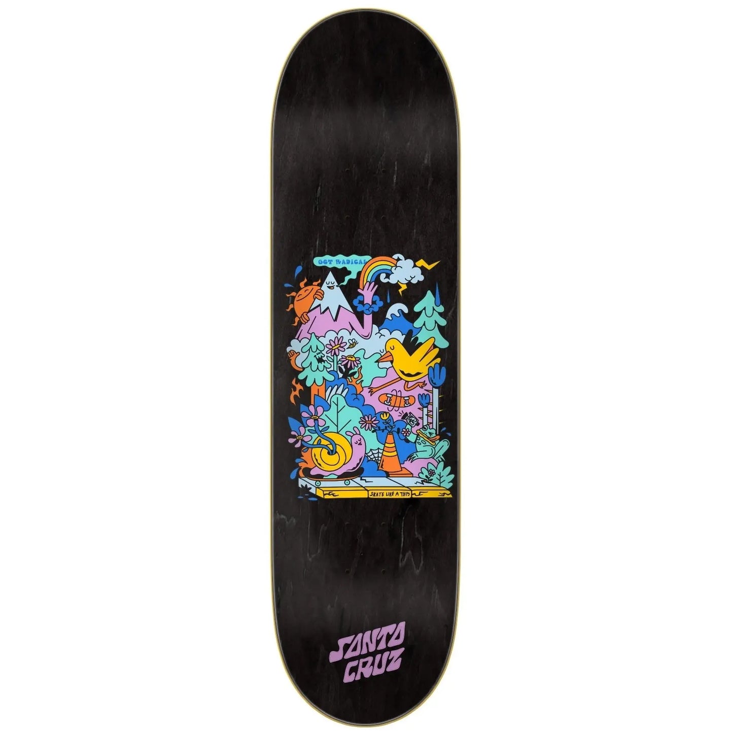 Santa Cruz Skate Like A Girl 8.0 Skateboard SANTA CRUZ