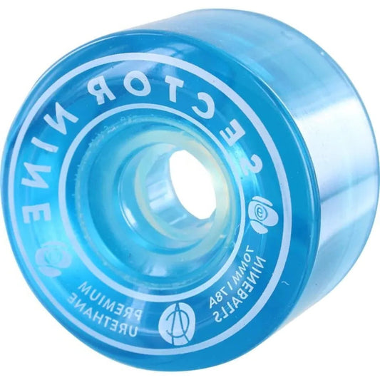 Sector 9 Nine Ball 70mm 78A Longboard Wheels - Blue SECTOR 9