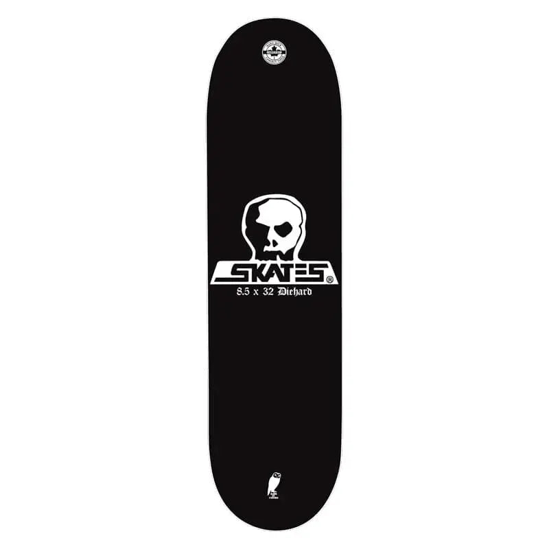Skull Skate Diehard 8.5 Deck Skull Skate