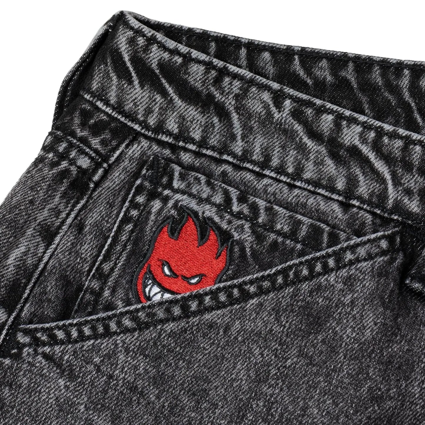 Spitfire Bighead Fill Denim Black Stone Pants SPITFIRE