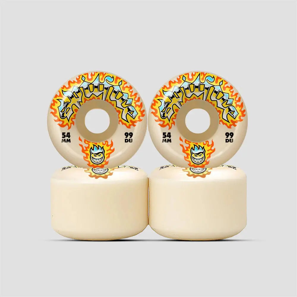 Spitfire F4 99 Chrome Venom 54mm Wheels SPITFIRE