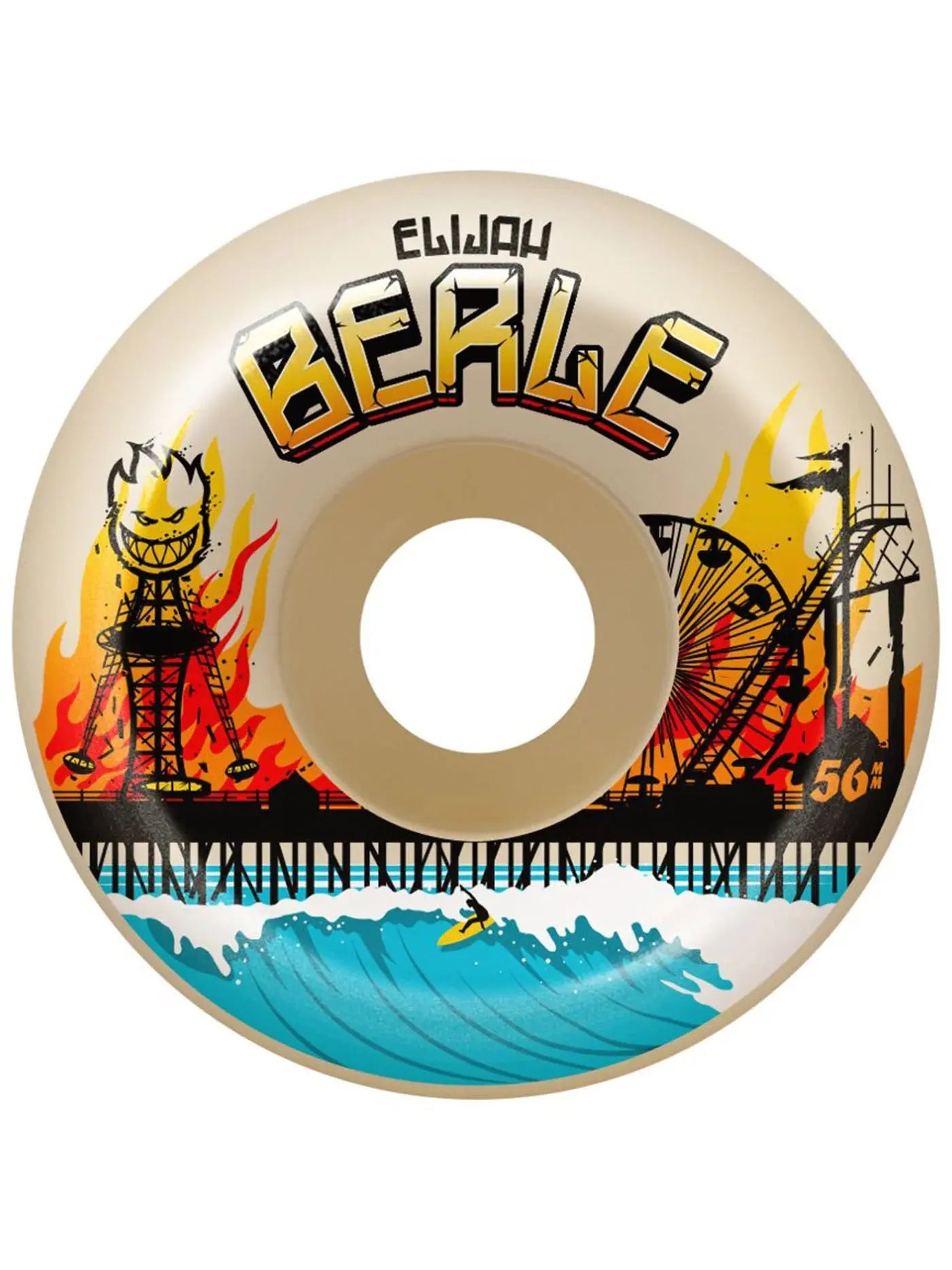 Spitfire F4 99 OG Classic Elijah Berle Heatwave 53mm Wheels SPITFIRE