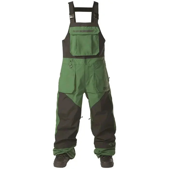 Thirtytwo Men's Basement Bib Snowpants - Green THIRTY TWO