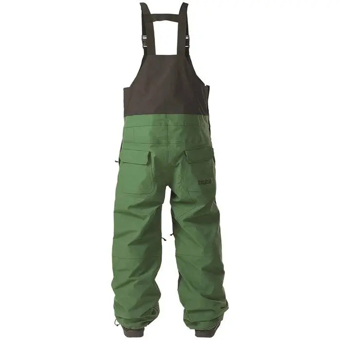 Thirtytwo Men's Basement Bib Snowpants - Green THIRTY TWO