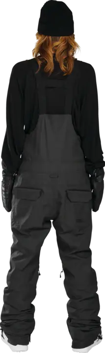 Thirtytwo Women's Basement Bib Snow Pants - Black THIRTY TWO