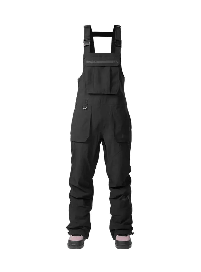 Thirtytwo Women's Basement Bib Snow Pants - Black THIRTY TWO