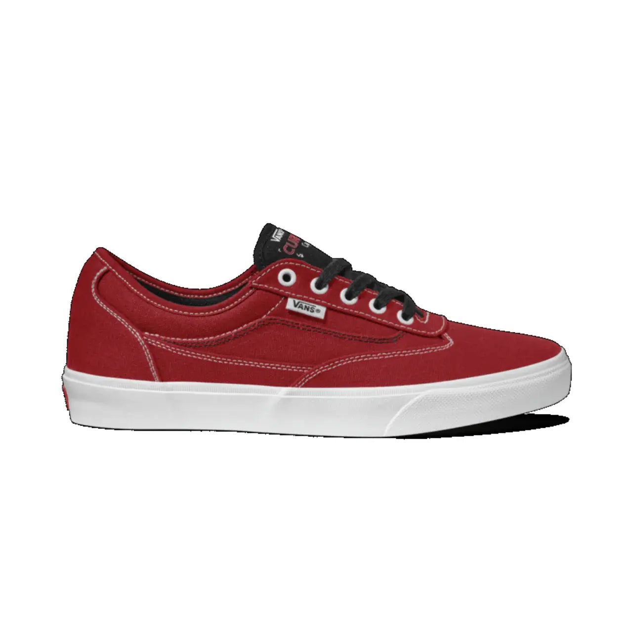 Vans Skate Curren Caples Shoes - Red/White vans