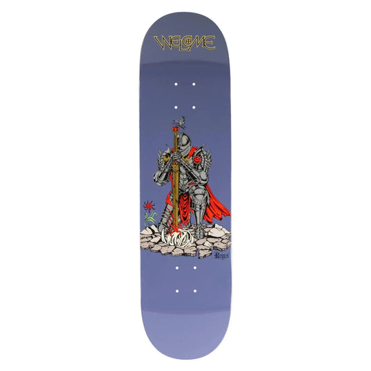 Welcome Paladin Ryan reyes Pro Model 8.5 Deck - Purple/Gold Foil WELCOME